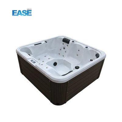 Banheira de hidromassagem pessoal de 5 pessoas com sistema Balboa e cobertura para mergulho e relaxamento interno / externo